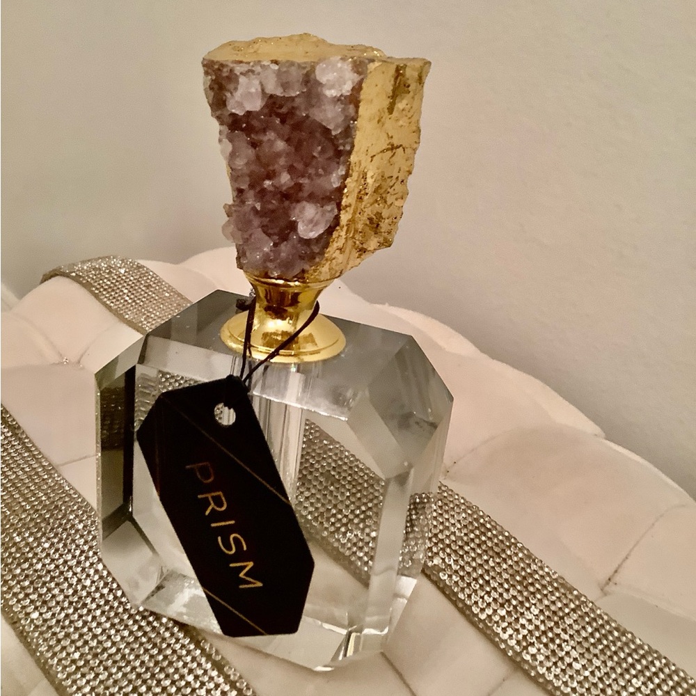 Beautiful prism perfume bottle